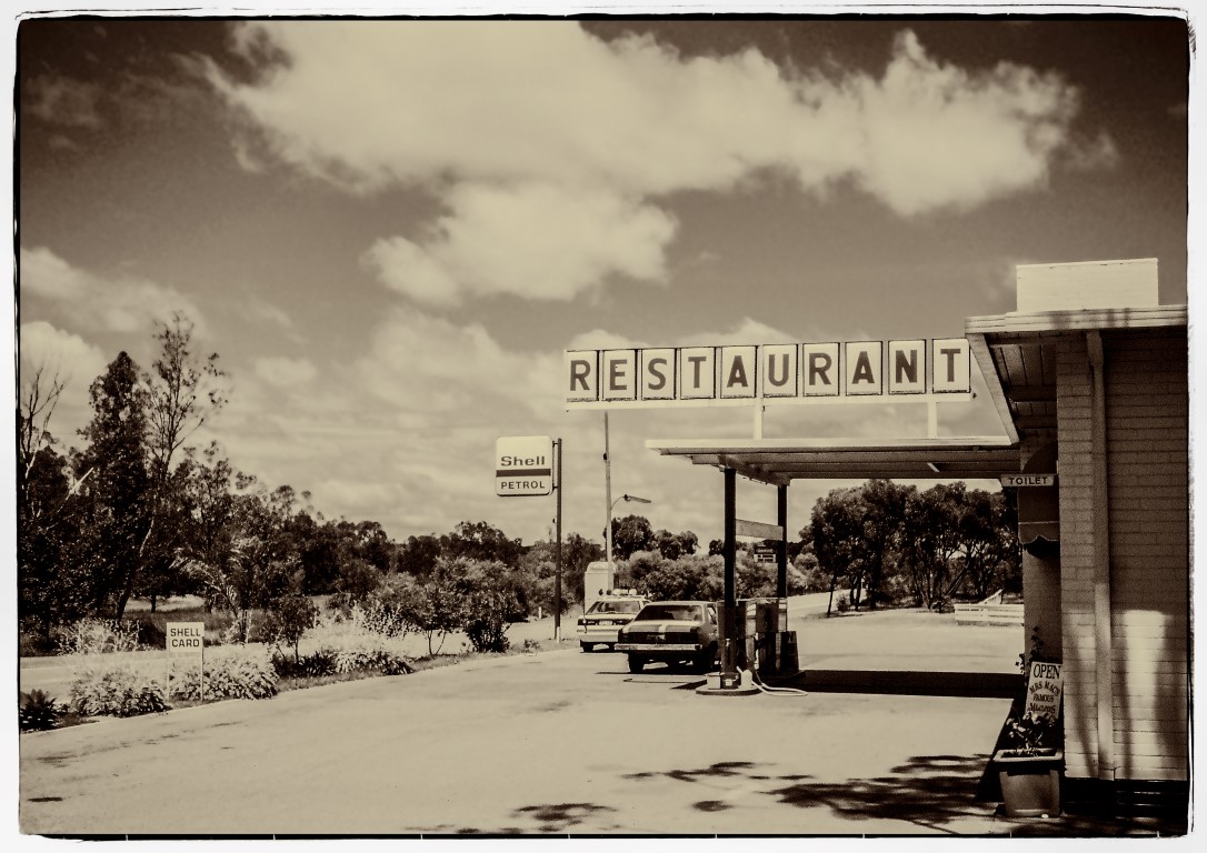 Australien: Tankstelle im Outback